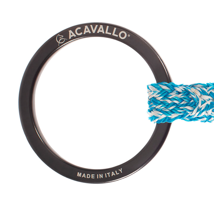 Acavallo Jumpe Alupro Snaffle Bit - Charcoal
