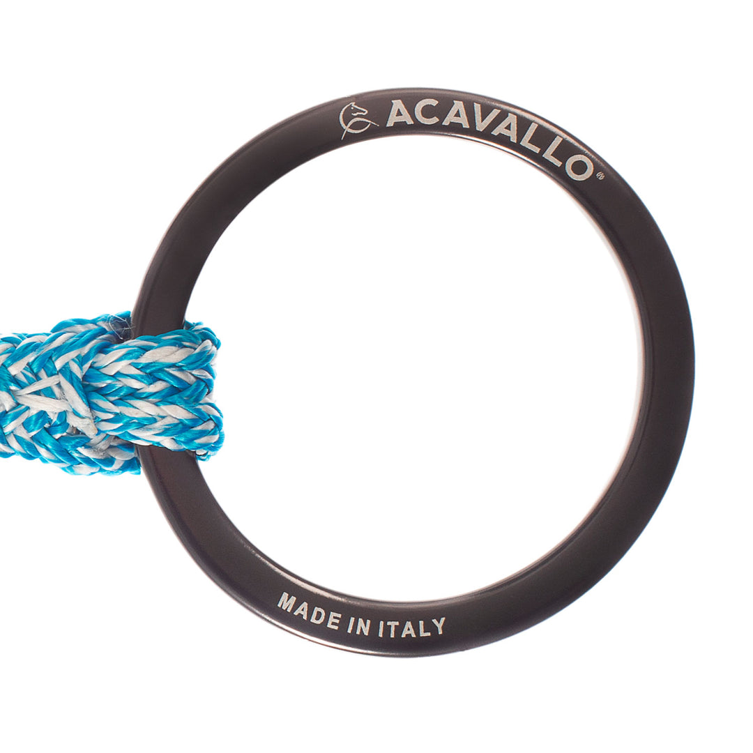 Acavallo Jumpe Alupro Snaffle Bit - Charcoal