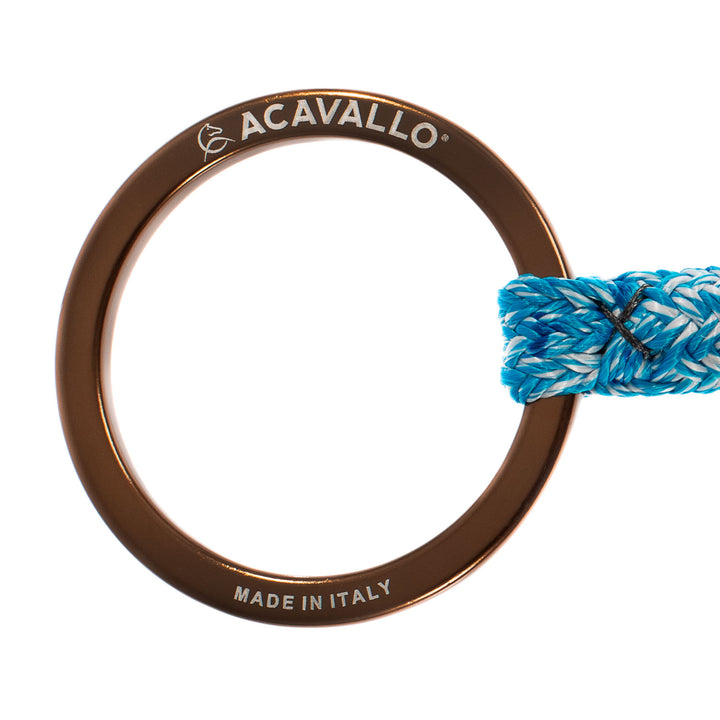 Acavallo Jumpe Alupro Snaffle Bit - Brown