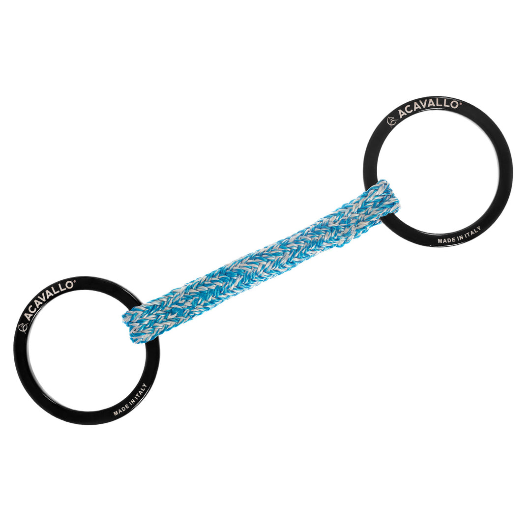 Acavallo Jumpe Alupro Snaffle Bit - Black