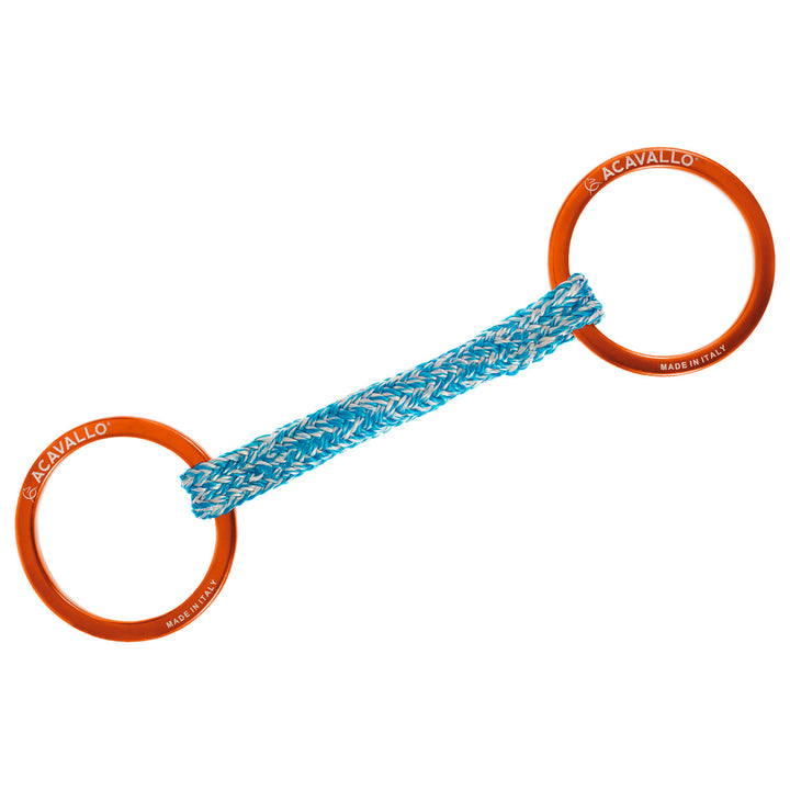 Acavallo Jumpe Alupro Snaffle Bit - Orange