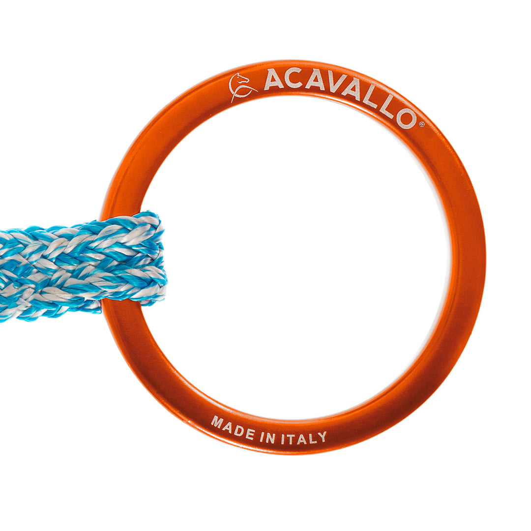 Acavallo Jumpe Alupro Snaffle Bit - Orange