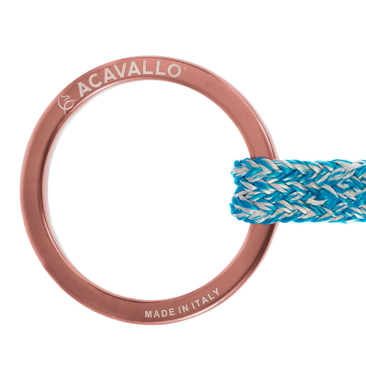 Acavallo Jumpe Alupro Snaffle Bit - Rose Gold