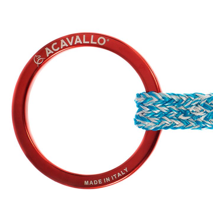 Acavallo Jumpe Alupro Snaffle Bit - Red
