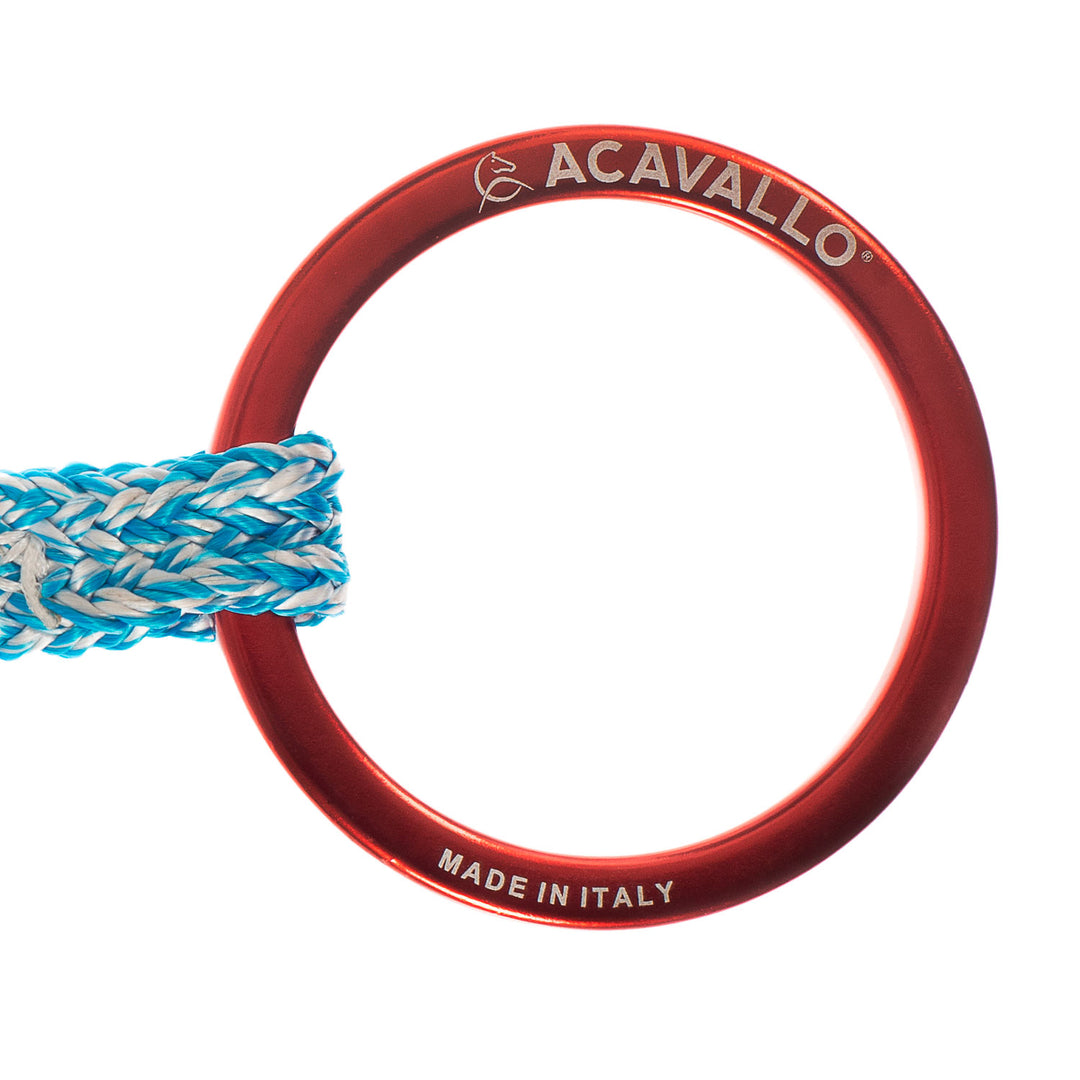 Acavallo Jumpe Alupro Snaffle Bit - Red