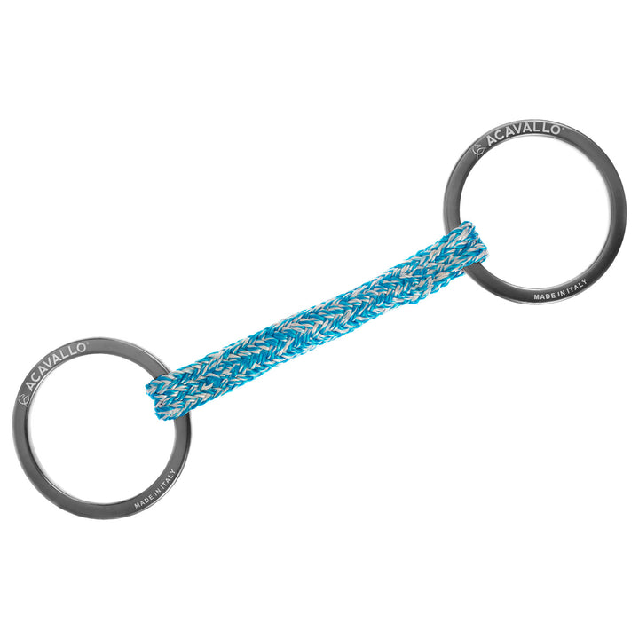 Acavallo Jumpe Alupro Snaffle Bit - Titanium