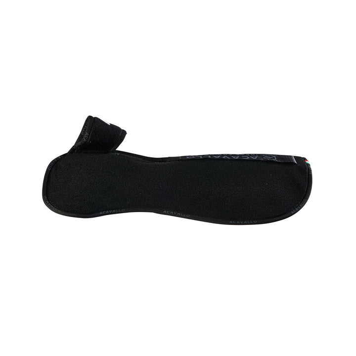 Acavallo Piuma Pad Withers Free Pocket Double Felt Half Pad - Black