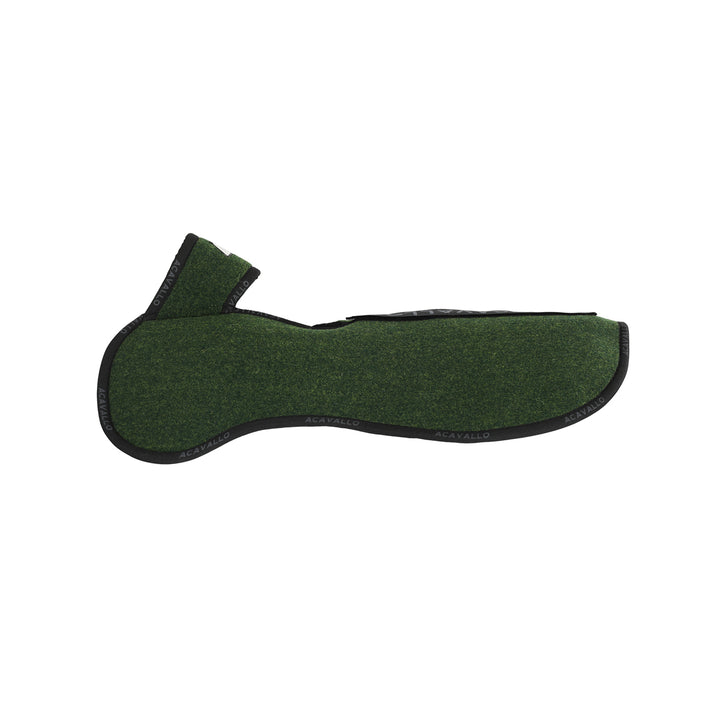 Acavallo Piuma Withers Free Pocket Double Felt Half Pad - Forest/Green