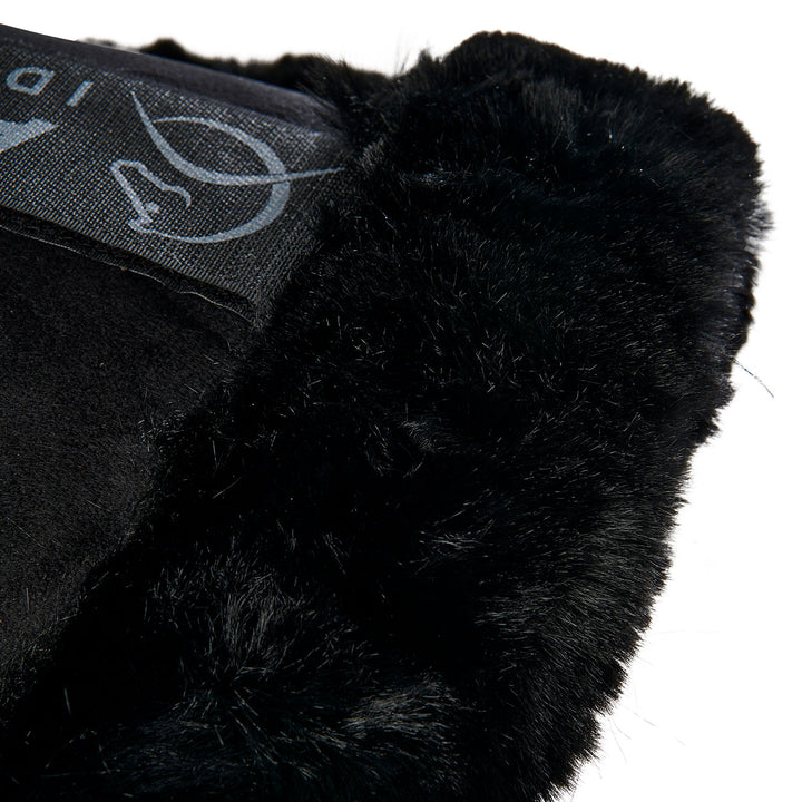 Acavallo Piuma Full Size Withers Free, Pocket Half Pad - Black / Eco-Wool Black