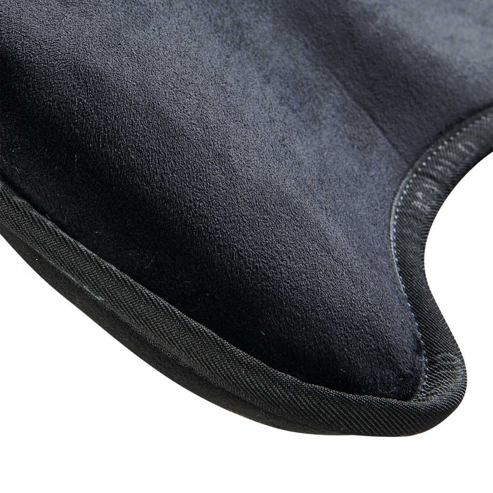 Acavallo Piuma Full Size Withers Free, Pocket Half Pad - Black / Eco-Wool Black