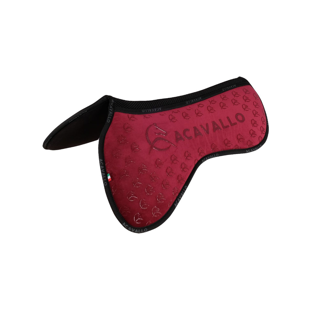 Acavallo Memory Foam 3D Spacer Louvre Silicone Grip Half Pad - Jumping