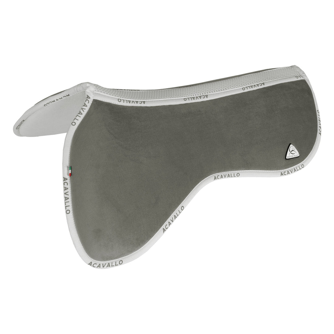 Acavallo Memory Foam 3D Spacer Louvre Half Pad - Jumping - Grey