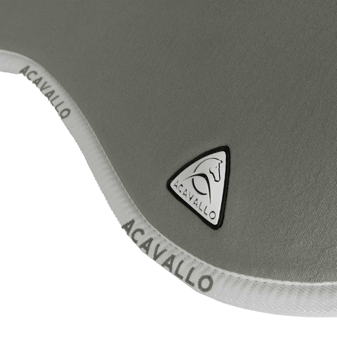 Acavallo Memory Foam 3D Spacer Louvre Half Pad - Jumping - Grey