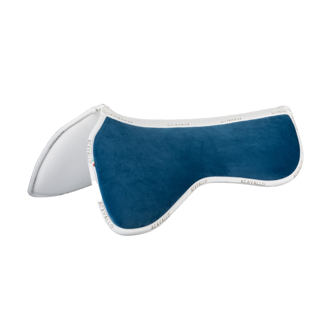 Acavallo Memory Foam 3D Spacer Louvre Half Pad - Jumping - Ocean