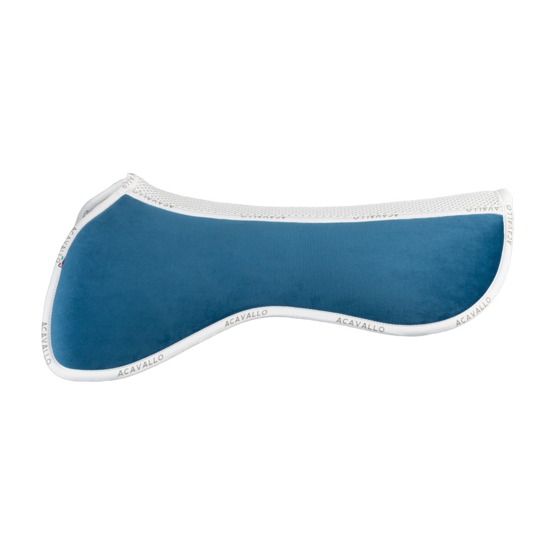 Acavallo Memory Foam 3D Spacer Louvre Half Pad - Jumping - Ocean
