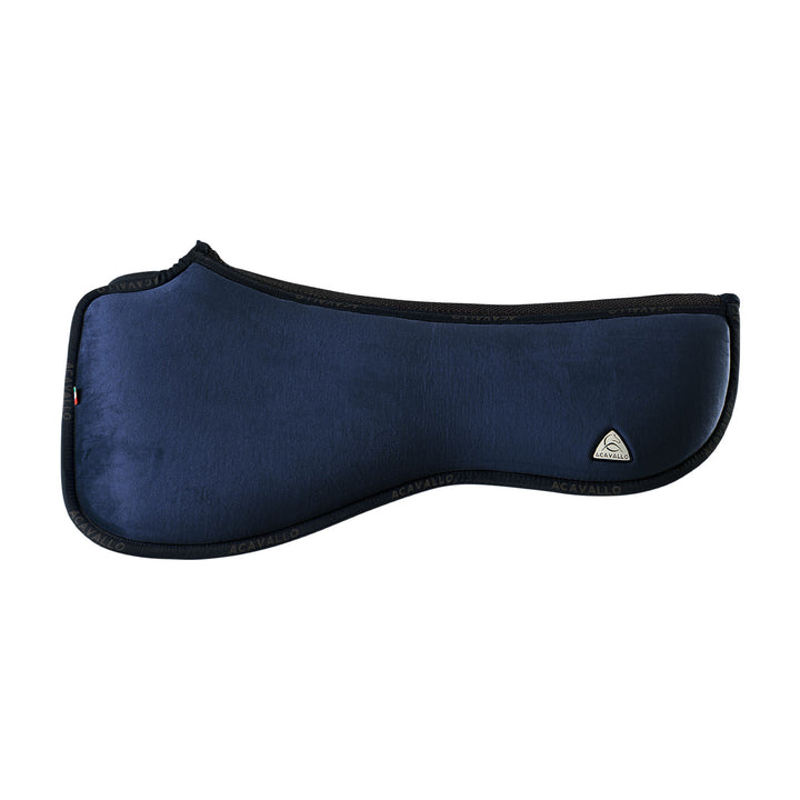 Acavallo Memory Foam 3D Spacer Louvre Half Pad - Dressage - Blue