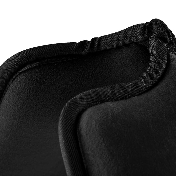Acavallo Memory Foam 3D Spacer Louvre Half Pad - Dressage - Black