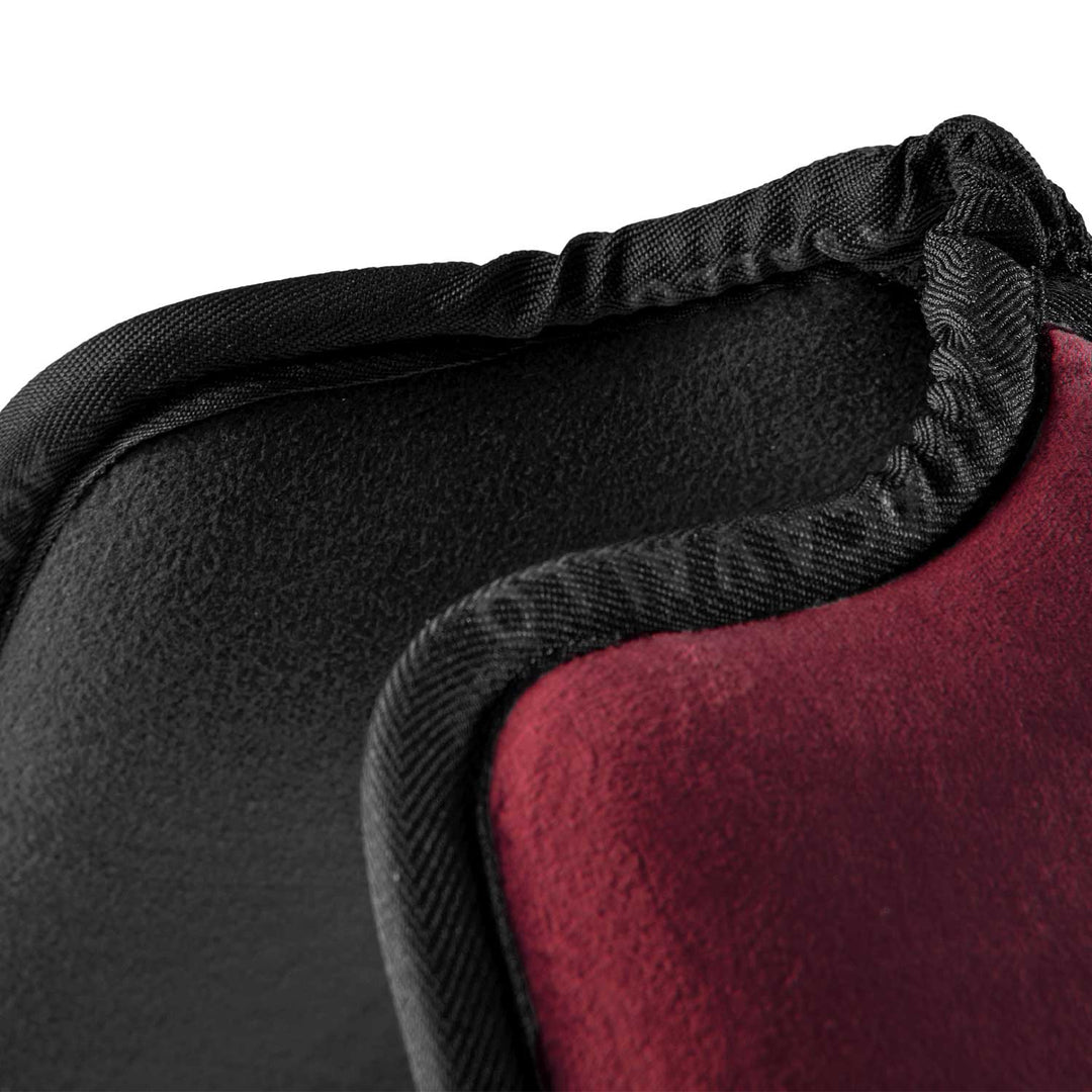 Acavallo Memory Foam 3D Spacer Louvre Half Pad - Dressage - Wine