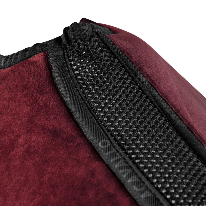 Acavallo Memory Foam 3D Spacer Louvre Half Pad - Dressage - Wine