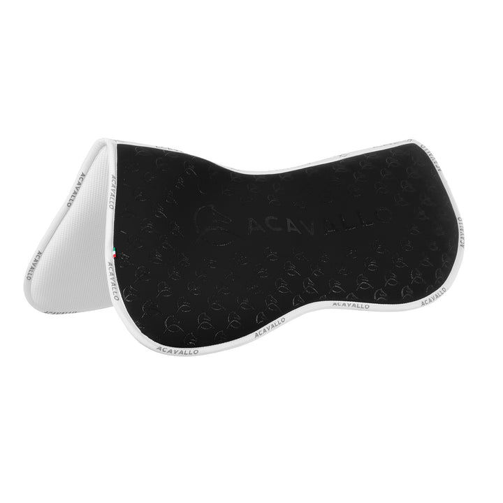 Acavallo Memory Foam Classic Bamboo Silicone Grip Half Pad