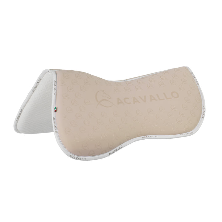 Acavallo Memory Foam Classic Bamboo Silicone Grip Half Pad