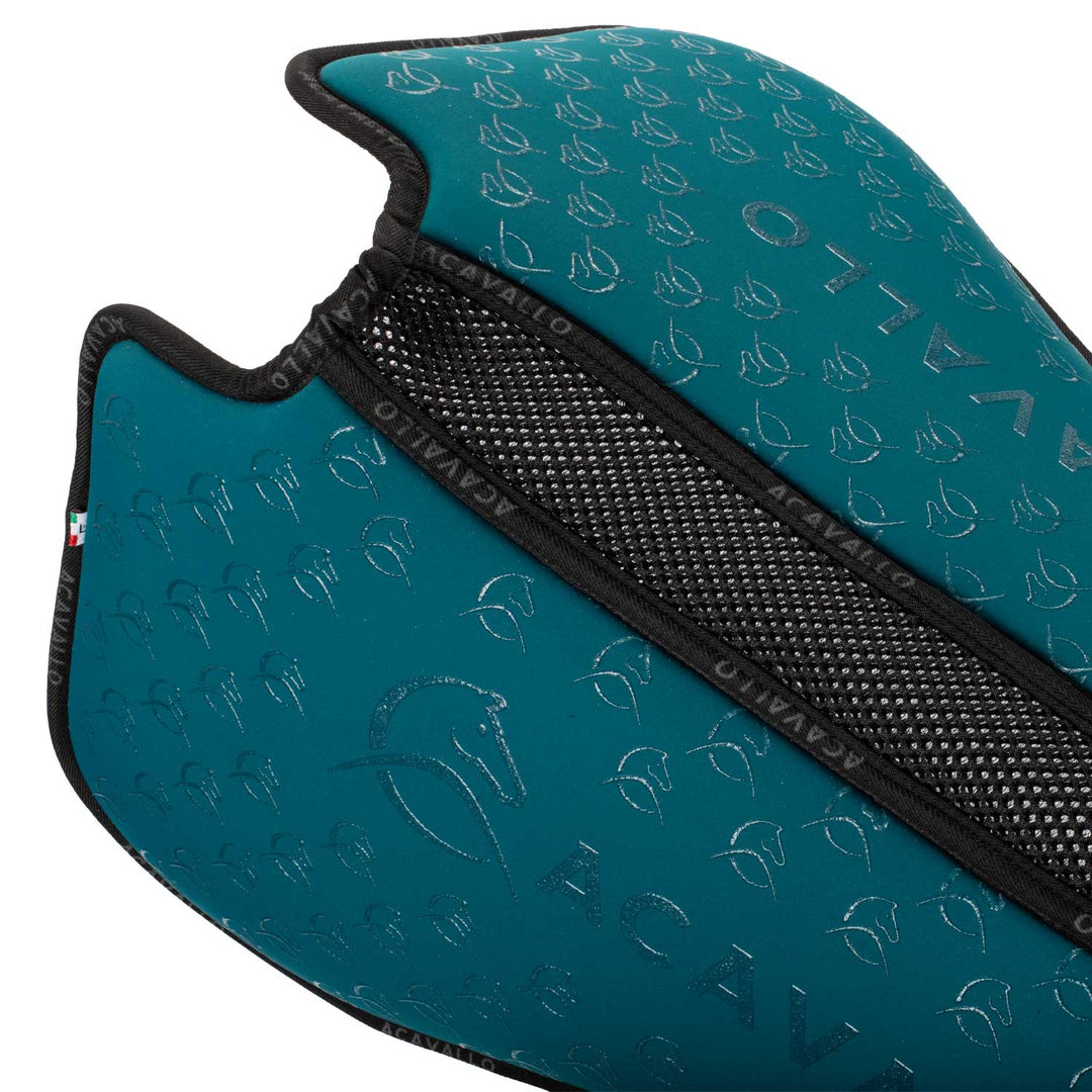 Acavallo Memory Foam 3D Spacer Silicone Grip Half Pad - Dressage