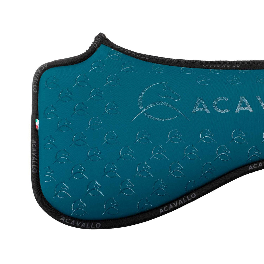 Acavallo Memory Foam 3D Spacer Silicone Grip Half Pad - Dressage