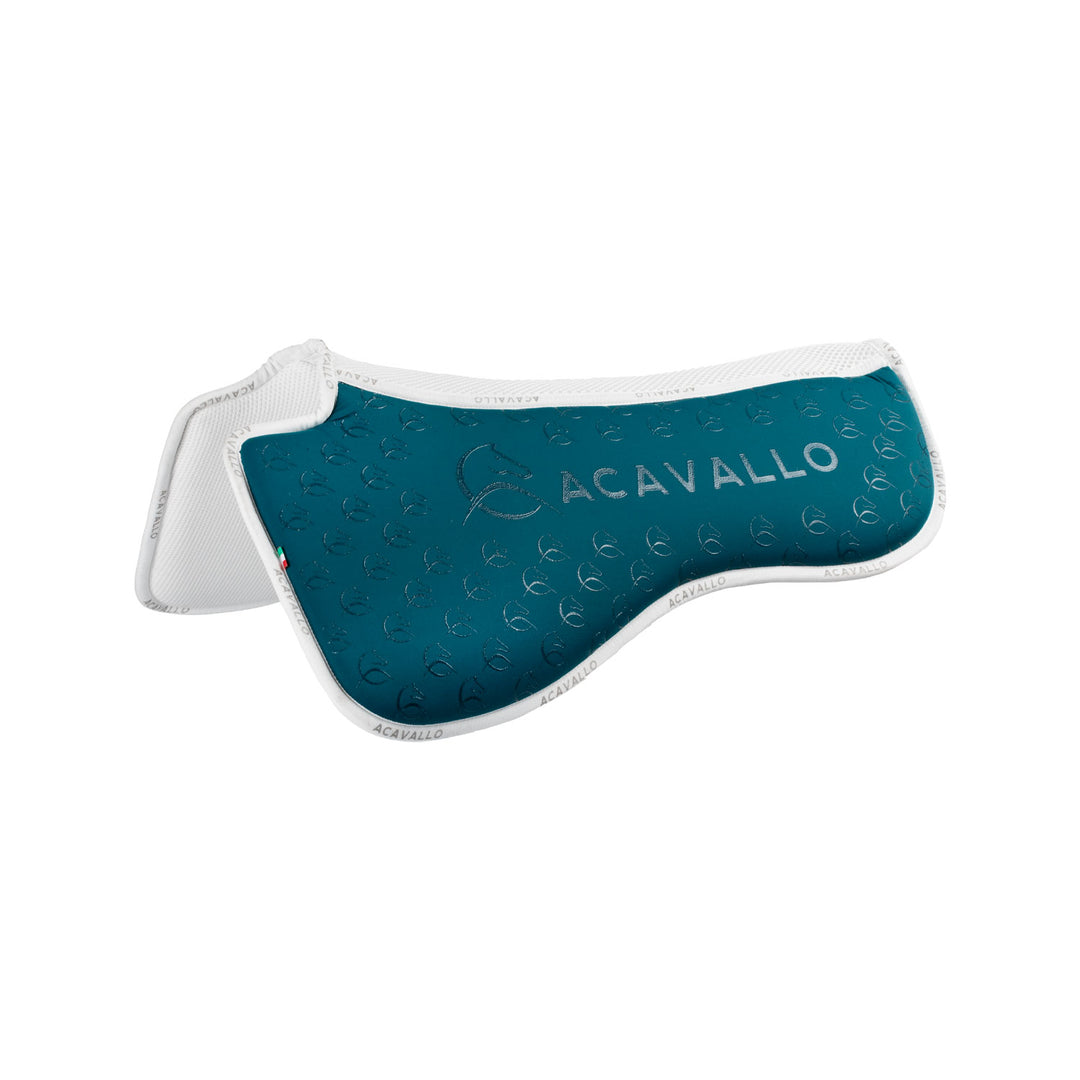 Acavallo Memory Foam 3D Spacer Silicone Grip Half Pad - Dressage