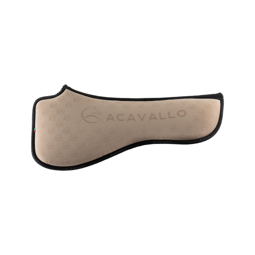 Acavallo Memory Foam 3D Spacer Silicone Grip Half Pad - Dressage