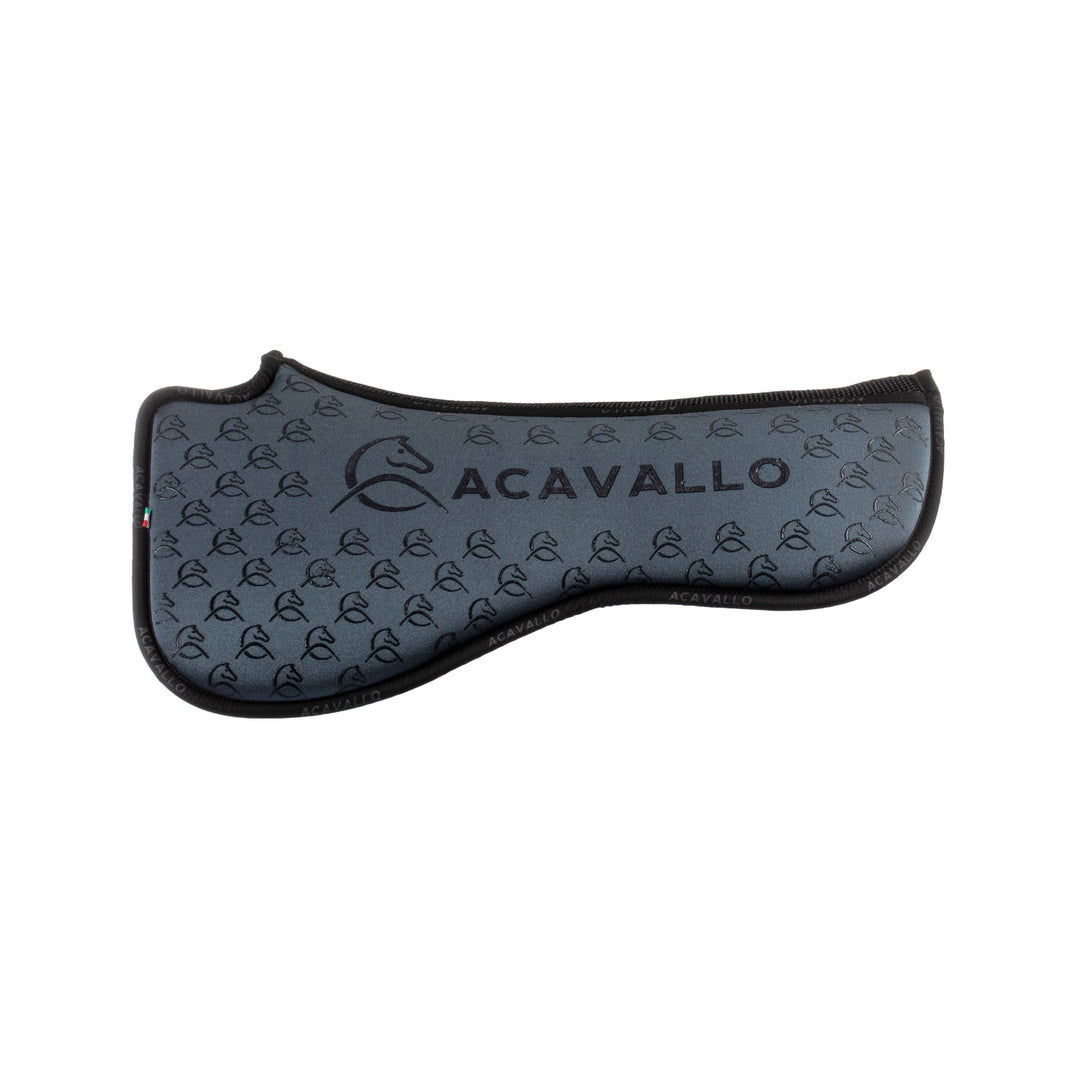 Acavallo Memory Foam 3D Spacer Silicone Grip Half Pad - Dressage