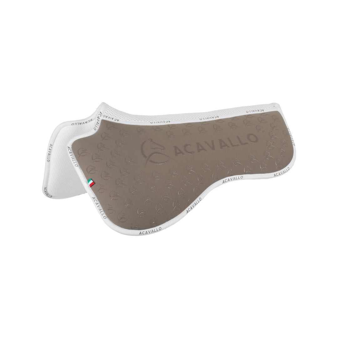 Acavallo Memory Foam 3D Spacer Silicone Grip Half Pad - Dressage
