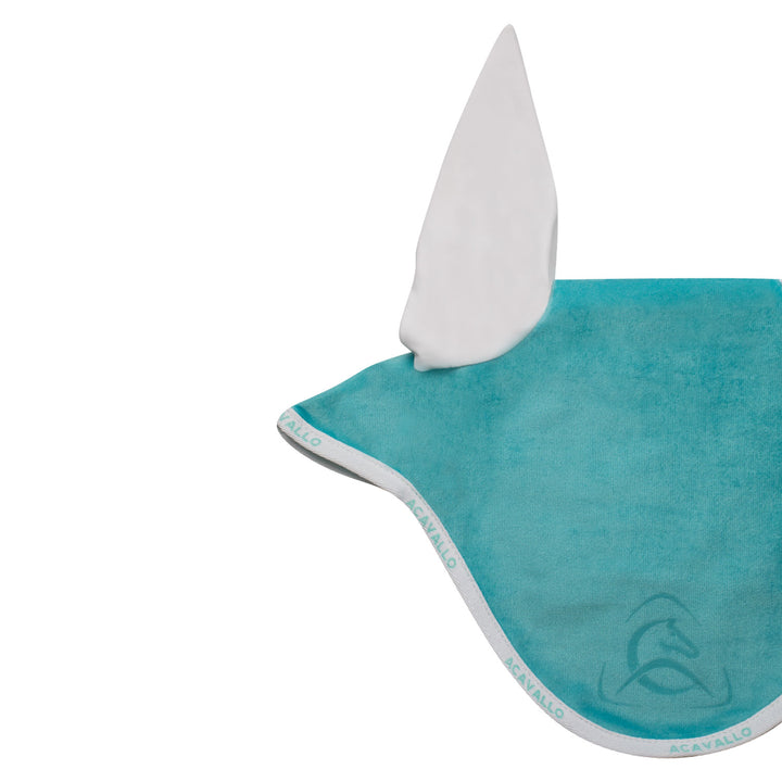 Acavallo Special Edition Fly Veil Louvre &amp; Logo - Sky Blue