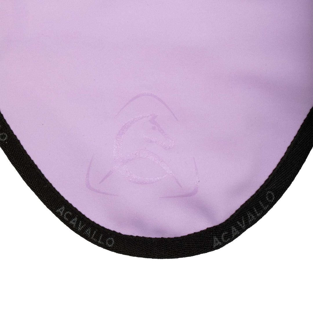Acavallo Elastane Fly Veil Silicone Logo - Lilla/Black