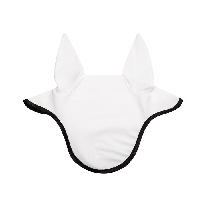 Acavallo Elastane Fly Veil Silicone Logo - White/Black