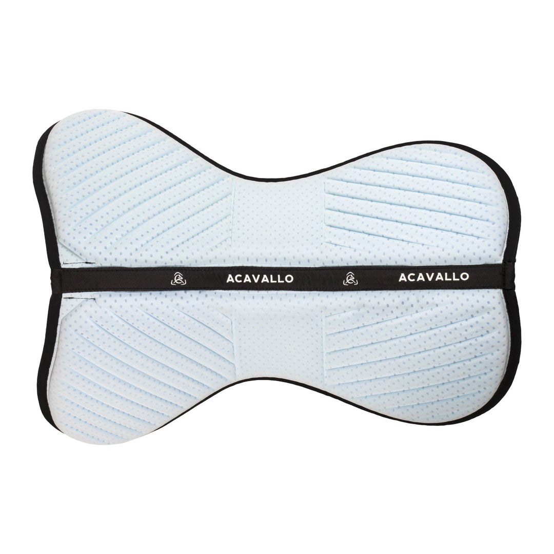 Acavallo Sublime Zero Impact Pad Half Pad - Black