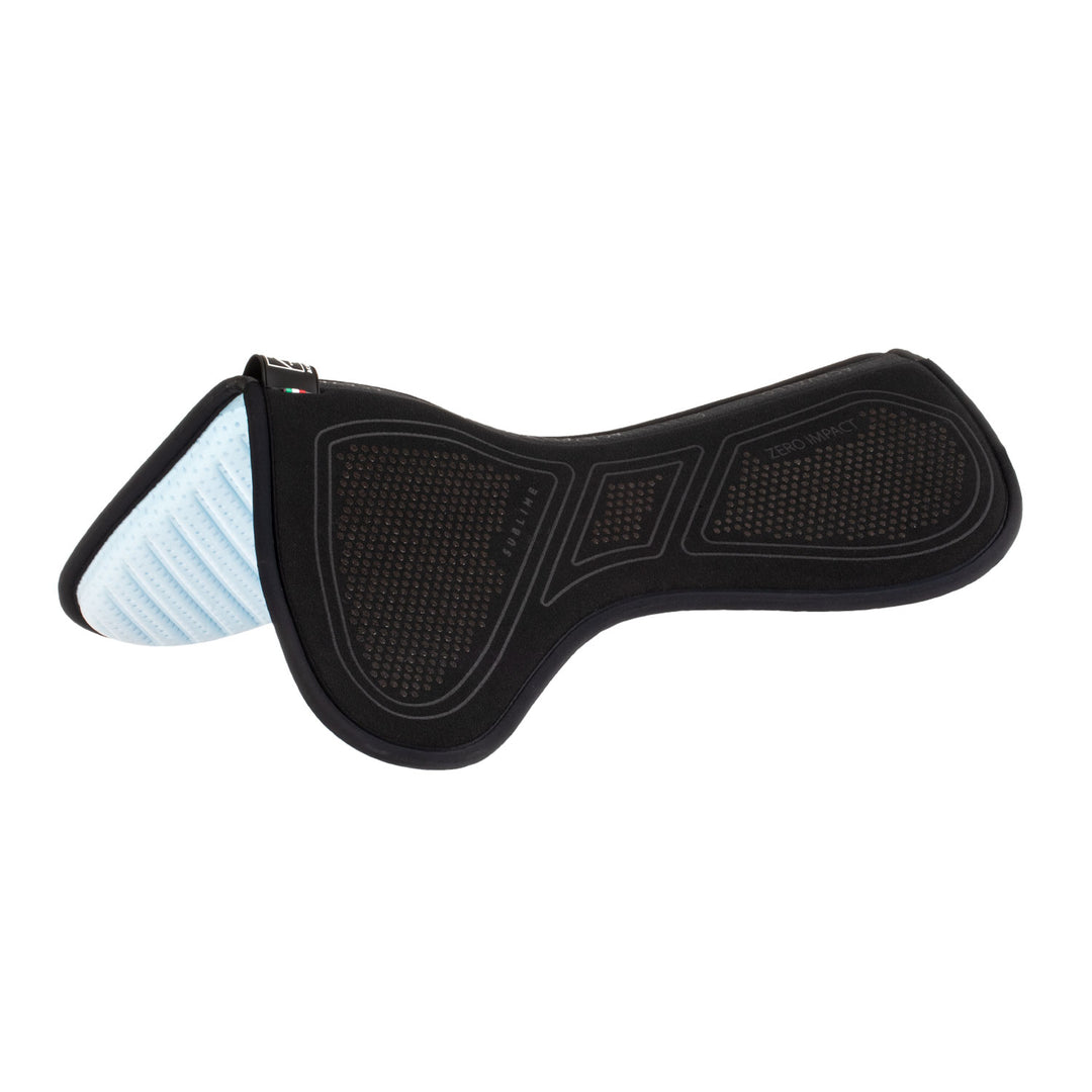 Acavallo Sublime Zero Impact Pad Half Pad - Total Black