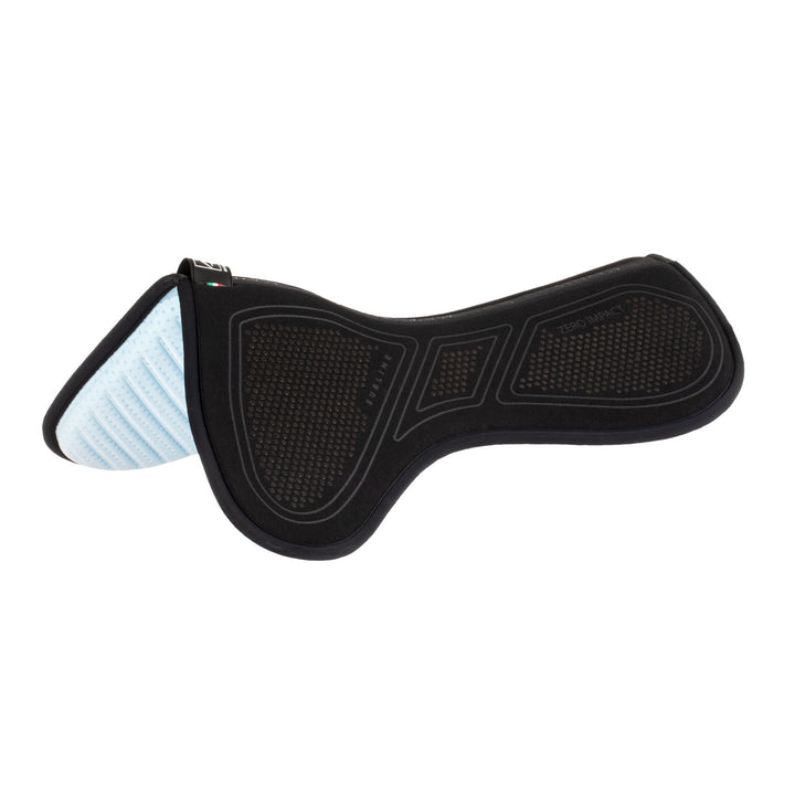 Acavallo Sublime Zero Impact Pad Half Pad - Total Black