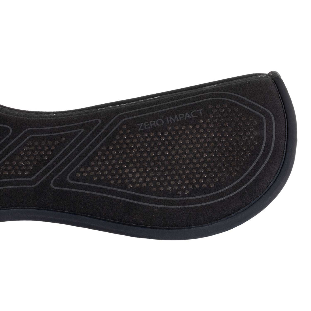 Acavallo Sublime Zero Impact Pad Half Pad - Total Black