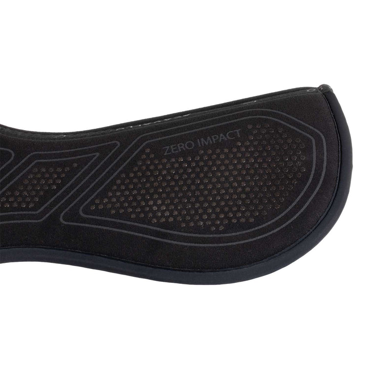 Acavallo Sublime Zero Impact Pad Half Pad - Total Black