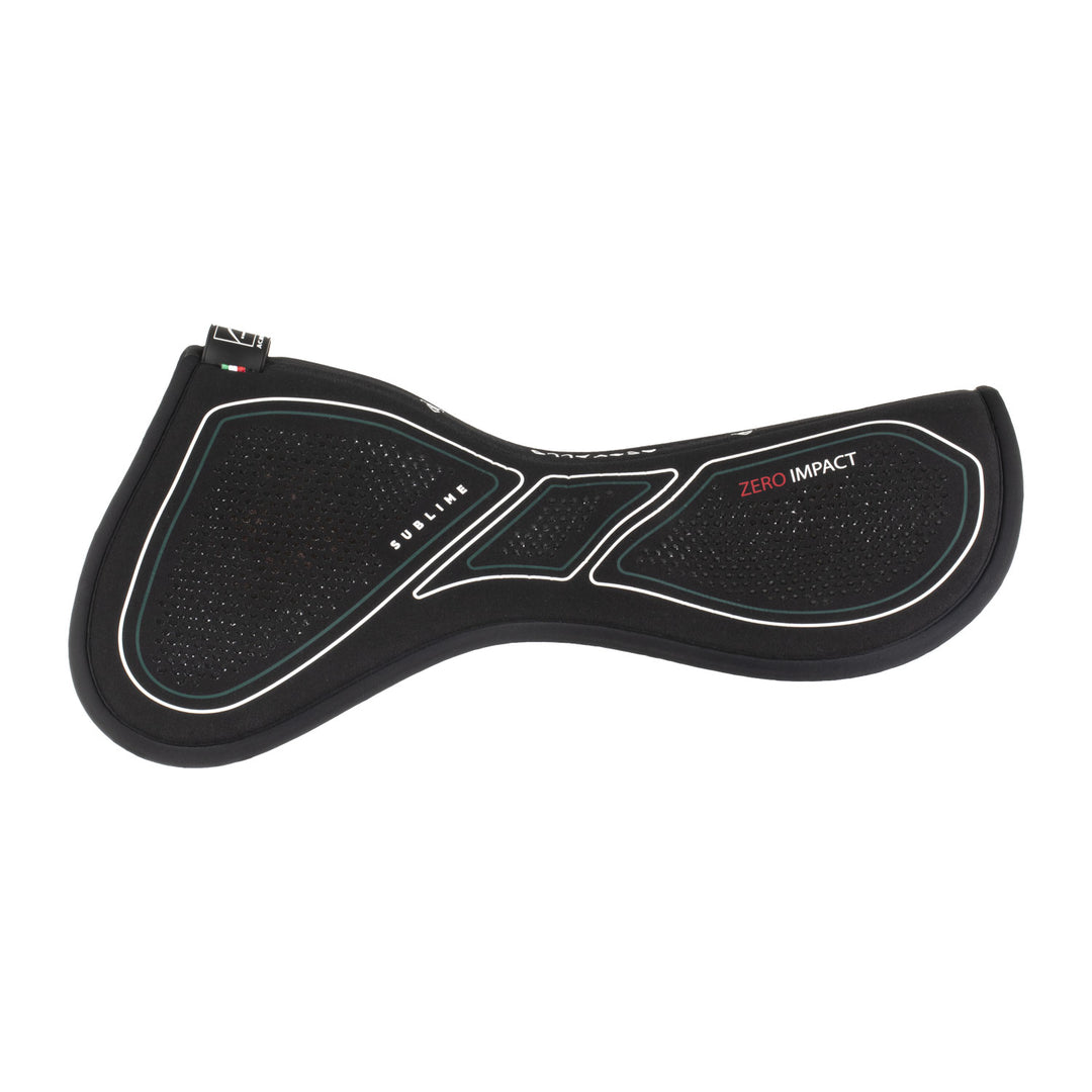 Acavallo Sublime Zero Impact Pad Half Pad - Black