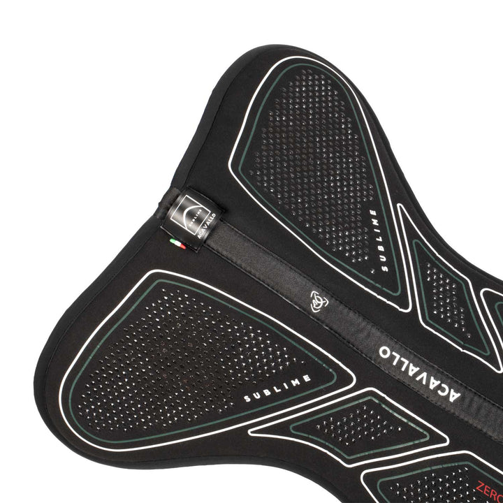 Acavallo Sublime Zero Impact Pad Half Pad - Black