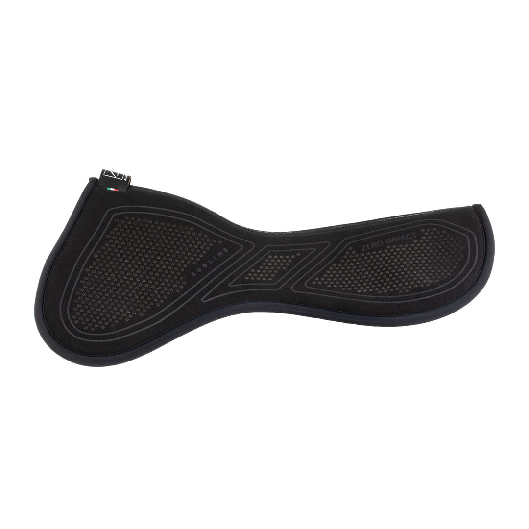 Acavallo Sublime Zero Impact Pad Half Pad - Total Black