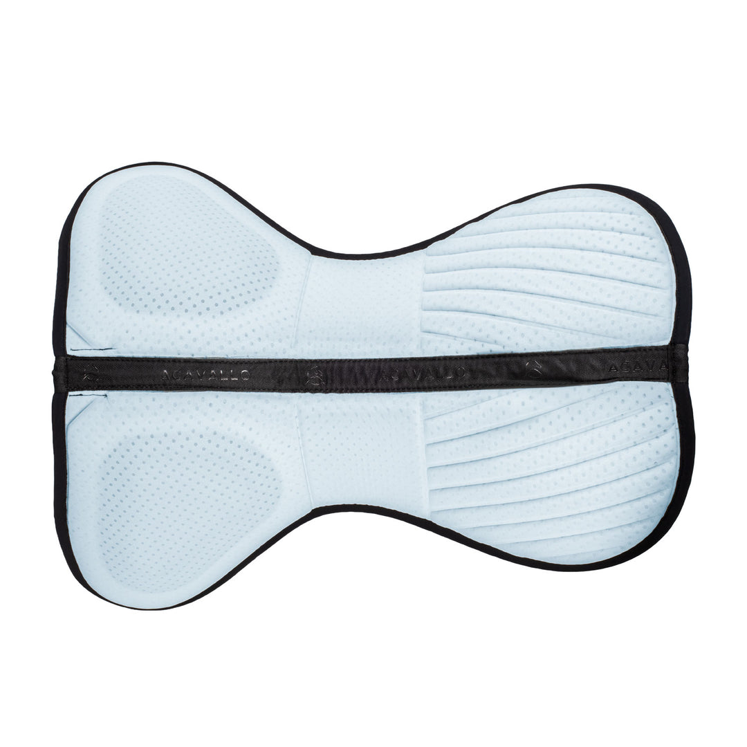 Acavallo Sublime Zero Impact Pad Half Pad - Total Black