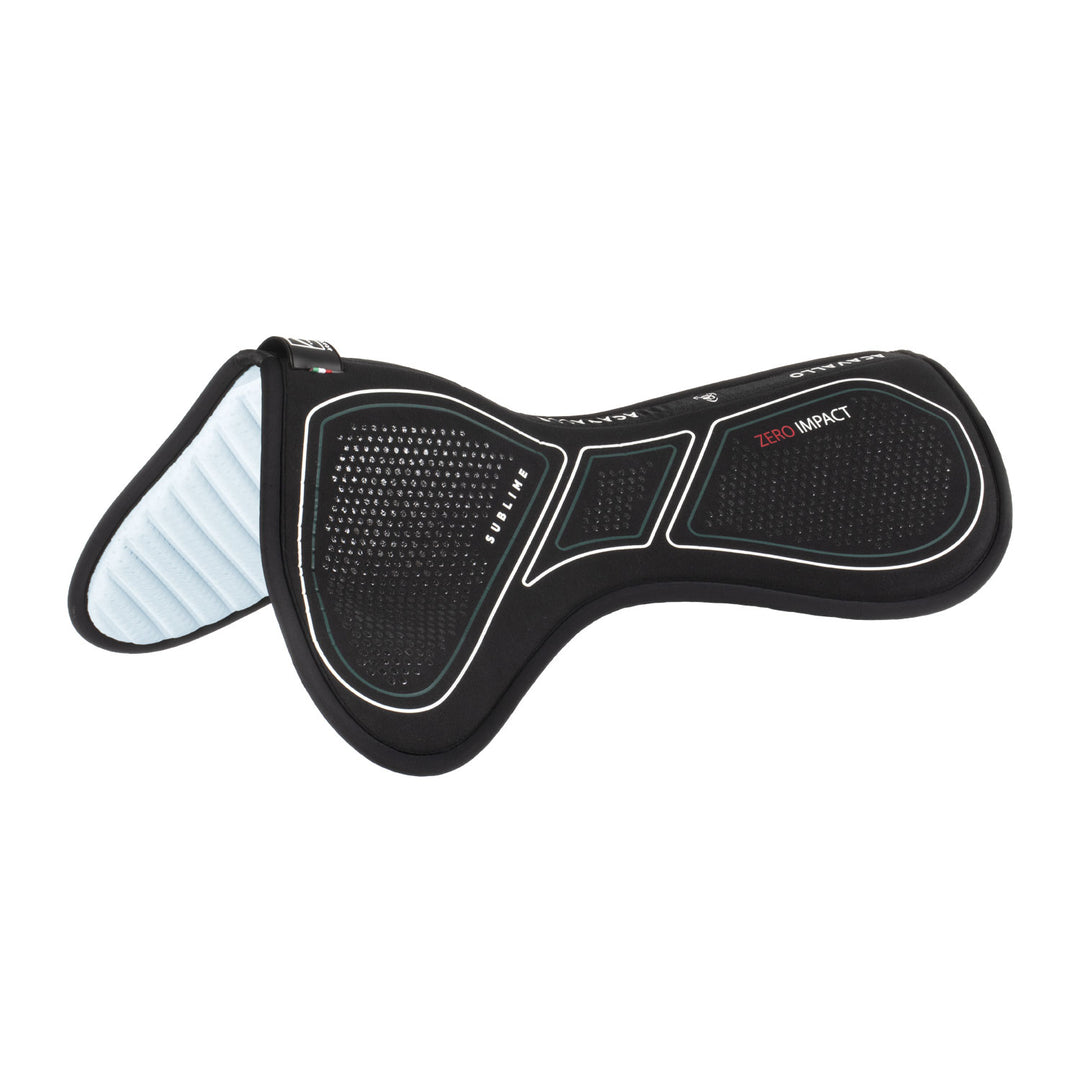 Acavallo Sublime Zero Impact Pad Half Pad - Black