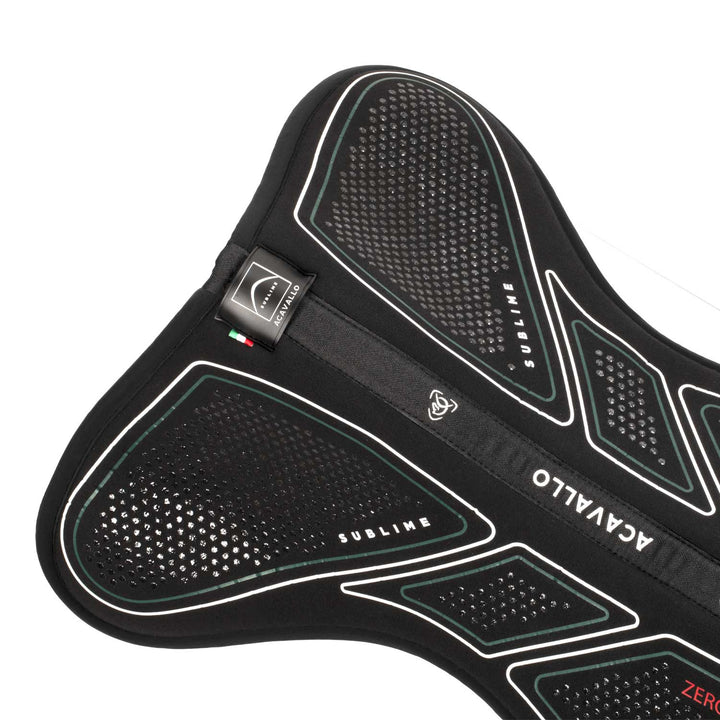 Acavallo Sublime Zero Impact Pad Half Pad - Black