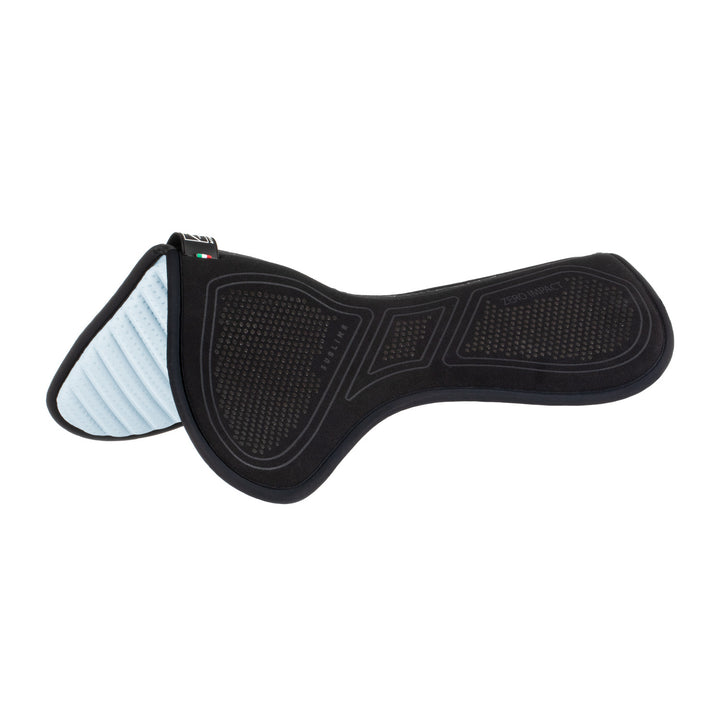 Acavallo Sublime Zero Impact Pad Half Pad - Total Black