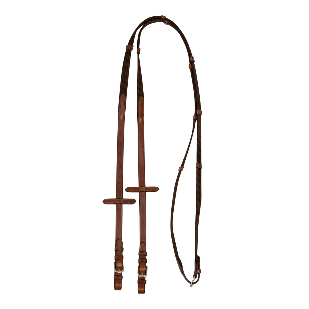 Acavallo Nylon Reins Leather Loops - Acavallo