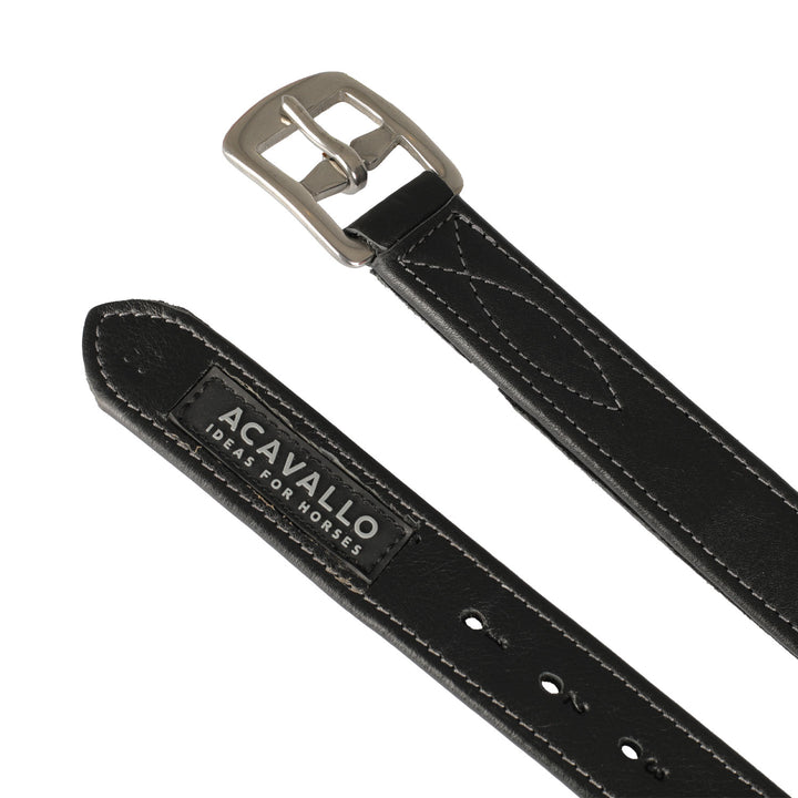 Acavallo Calfskin Stirrup Leathers Internal Reinforcement - Acavallo