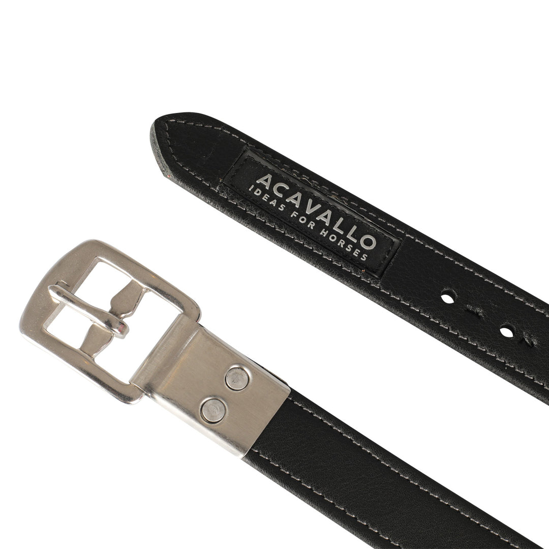 Acavallo Calfskin Stirrup Leathers Encased Buckle - Acavallo