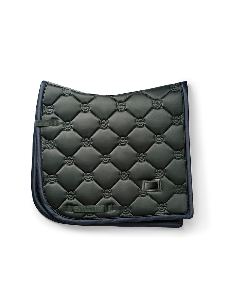 Equestrian Stockholm Classic Dressage Saddle Pad - Avenue Green - Dressage Saddle Pad - Kingdom Equestrian